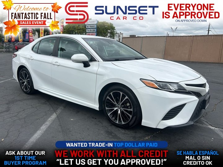 2020 TOYOTA CAMRY for sale in SANTA ANA