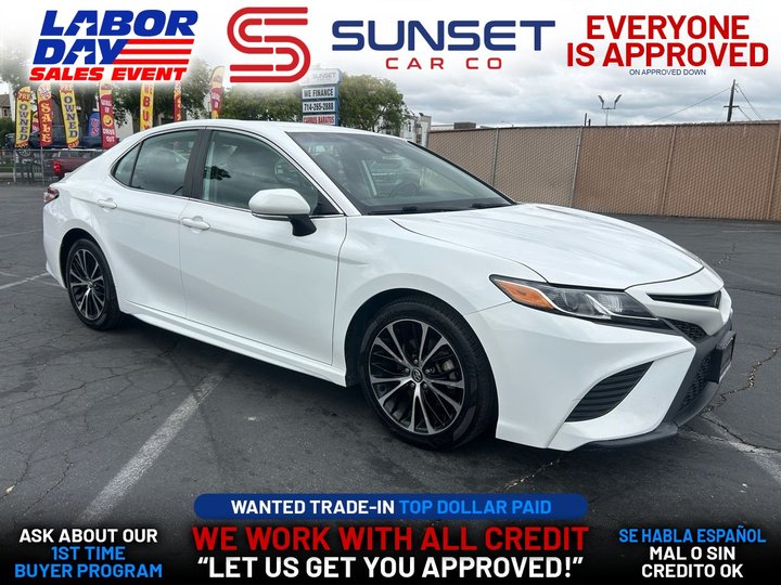 2020 TOYOTA CAMRY for sale in SANTA ANA