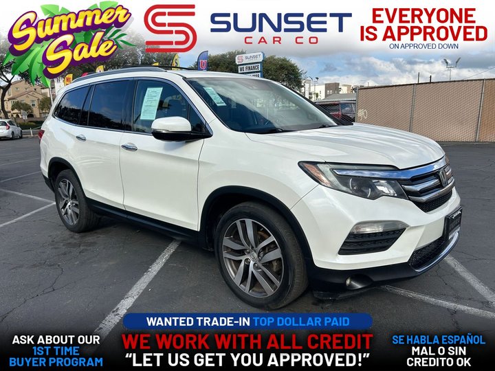 2016 HONDA PILOT for sale in SANTA ANA