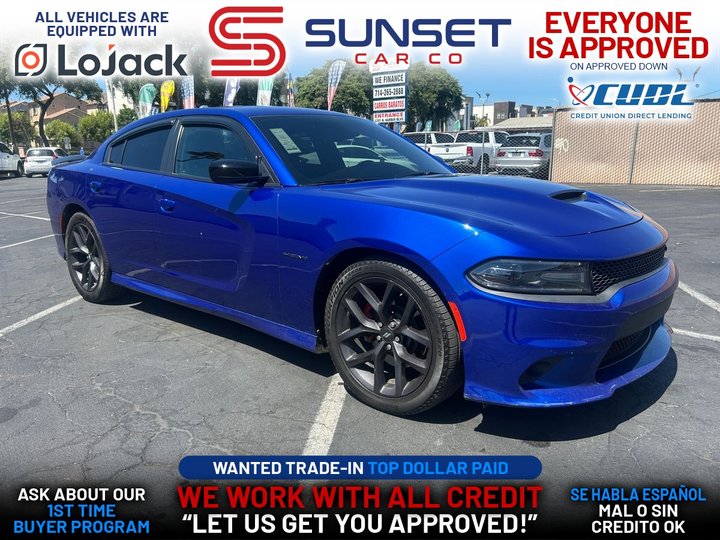 BLUE, 2020 DODGE CHARGER Image 