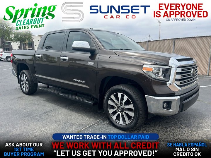 2019 TOYOTA TUNDRA CREWMAX for sale in SANTA ANA