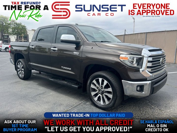 2019 TOYOTA TUNDRA CREWMAX for sale in SANTA ANA
