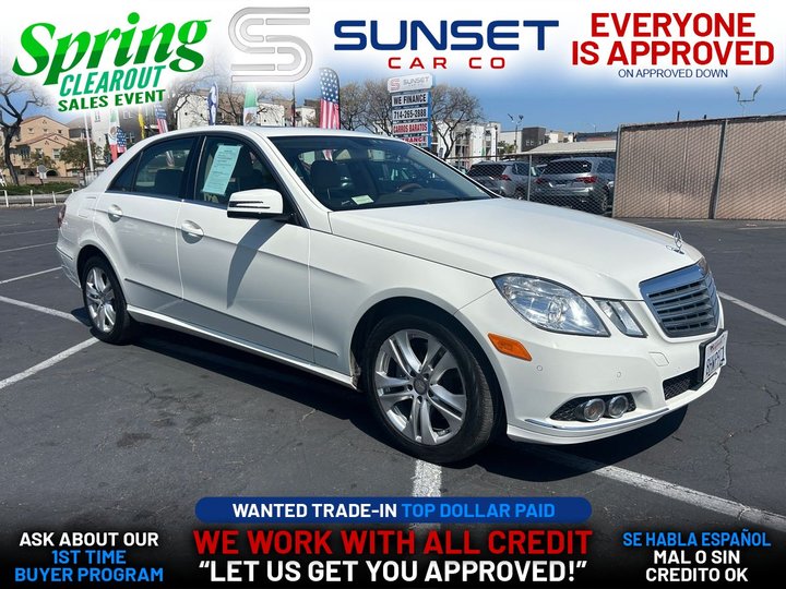 2011 MERCEDES-BENZ E-CLASS for sale in SANTA ANA