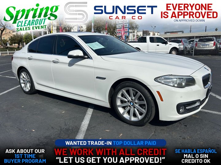 2015 BMW 5 SERIES for sale in SANTA ANA