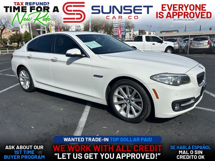 2015 BMW 5 SERIES for sale in SANTA ANA