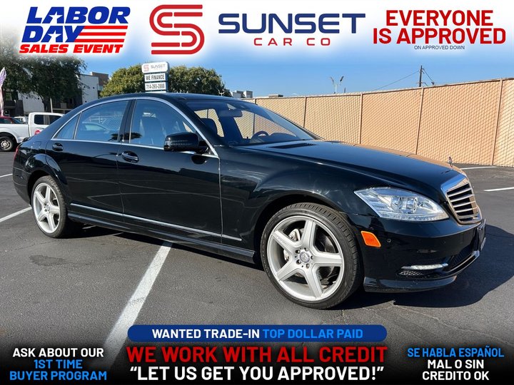 2013 MERCEDES-BENZ S-CLASS for sale in SANTA ANA