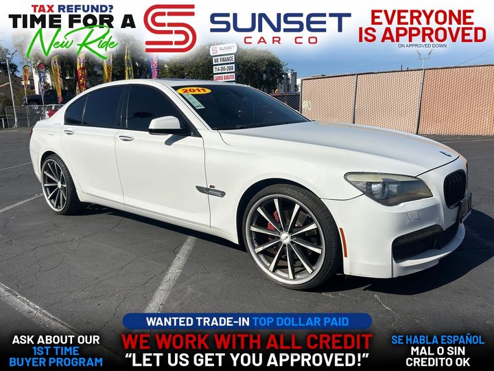 2011 BMW 7 SERIES for sale in SANTA ANA