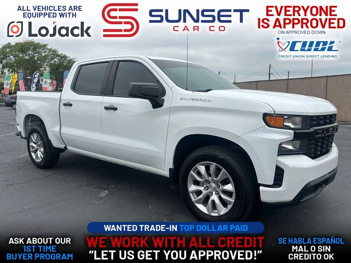 BLACK, 2019 CHEVROLET SILVERADO 1500 CREW CAB Image 