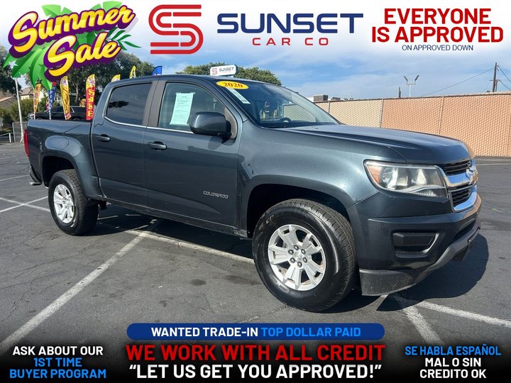 2020 CHEVROLET COLORADO CREW CAB for sale in SANTA ANA