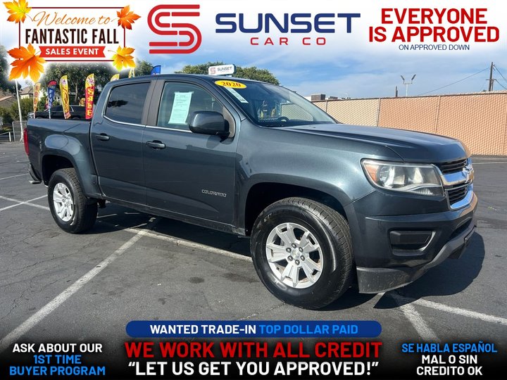 2020 CHEVROLET COLORADO CREW CAB for sale in SANTA ANA
