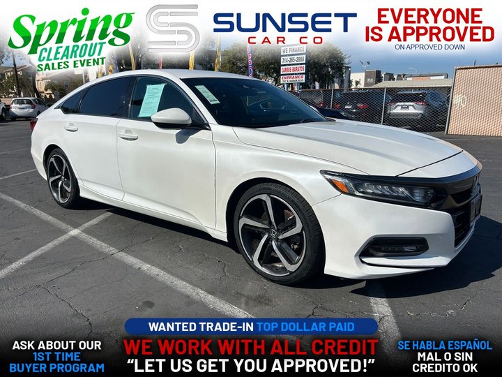2018 HONDA ACCORD for sale in SANTA ANA