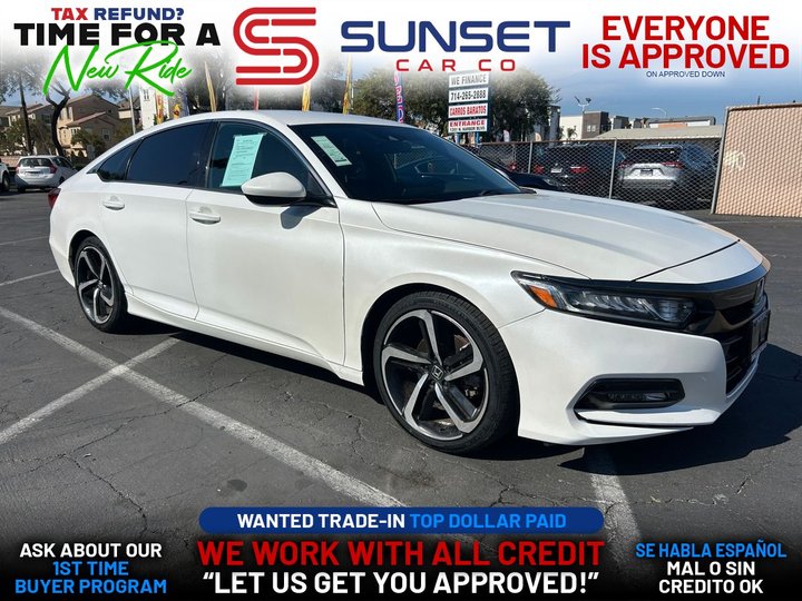 2018 HONDA ACCORD for sale in SANTA ANA