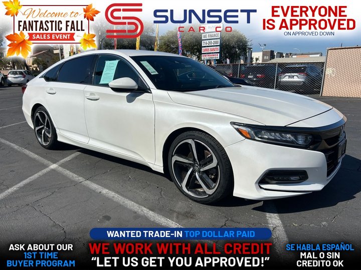 2018 HONDA ACCORD for sale in SANTA ANA