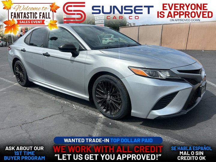 2020 TOYOTA CAMRY for sale in SANTA ANA