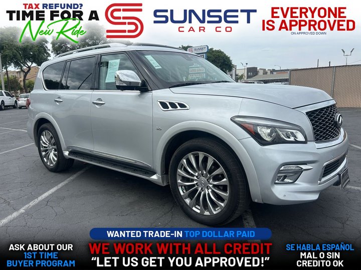 2017 INFINITI QX80 for sale in SANTA ANA