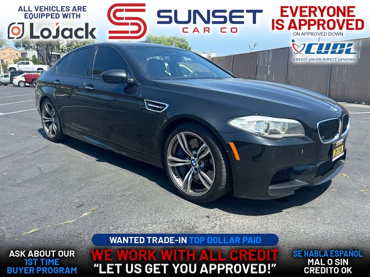 BLACK, 2013 BMW M5 Image 