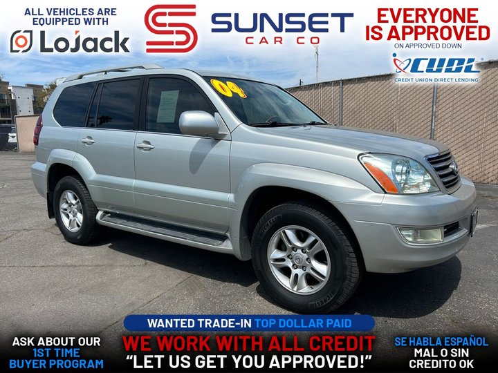 SILVER, 2004 LEXUS GX Image 