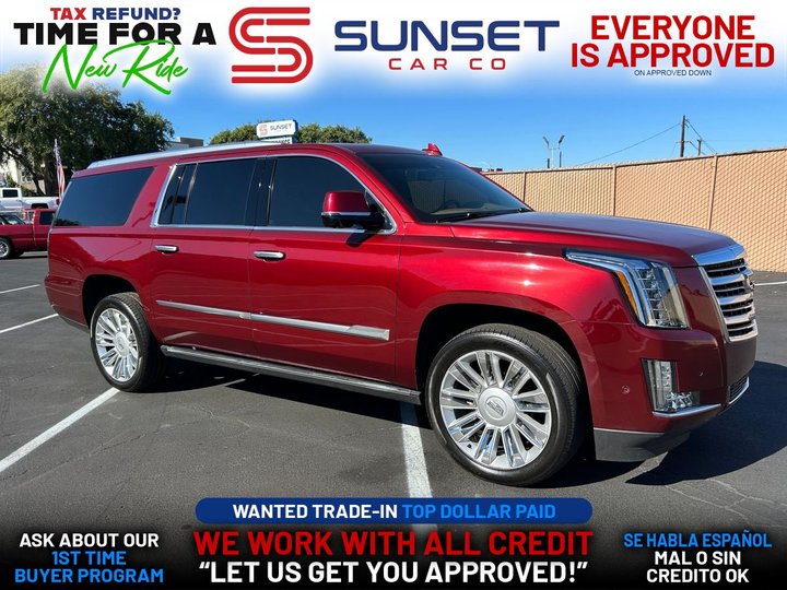2017 CADILLAC ESCALADE ESV for sale in SANTA ANA
