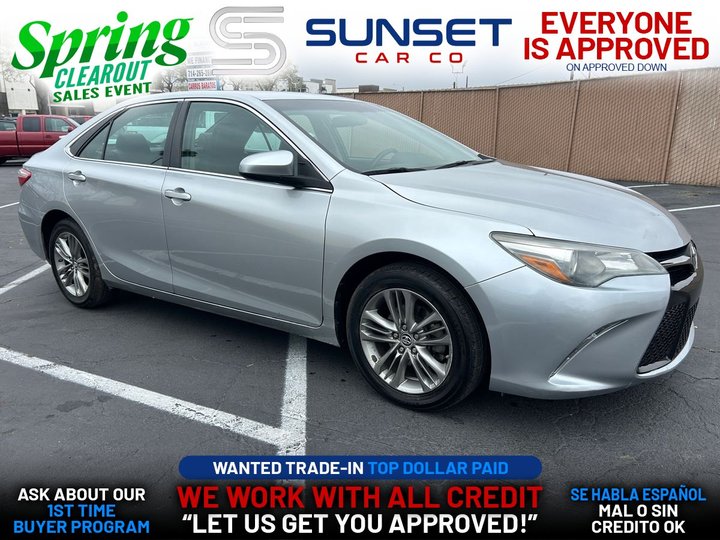 2016 TOYOTA CAMRY for sale in SANTA ANA