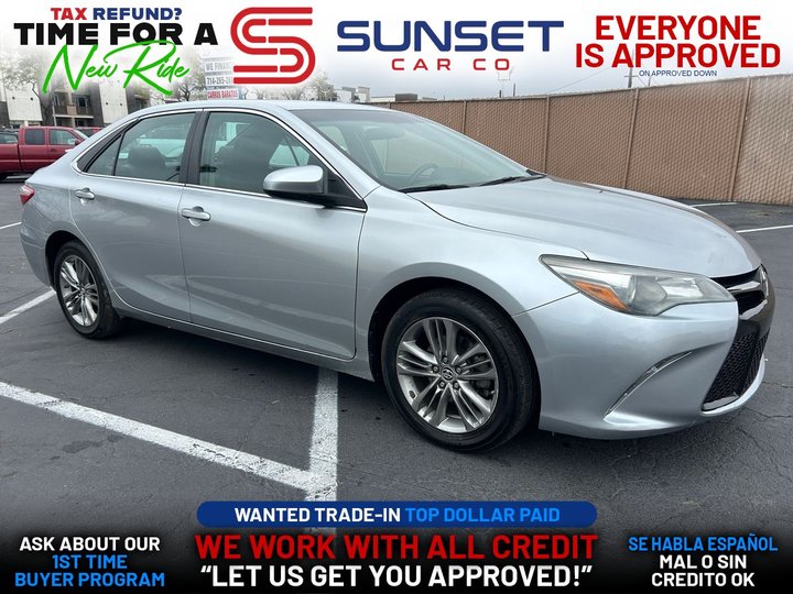 2016 TOYOTA CAMRY for sale in SANTA ANA