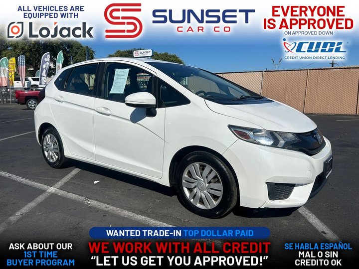 WHITE, 2016 HONDA FIT Image 