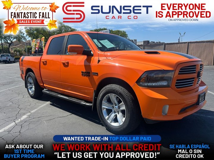 2015 RAM 1500 CREW CAB for sale in SANTA ANA