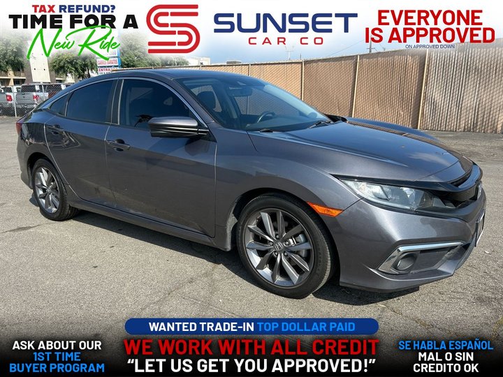 2019 HONDA CIVIC for sale in SANTA ANA