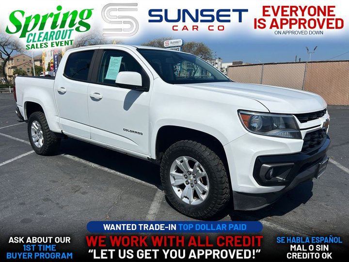 2021 CHEVROLET COLORADO CREW CAB for sale in SANTA ANA