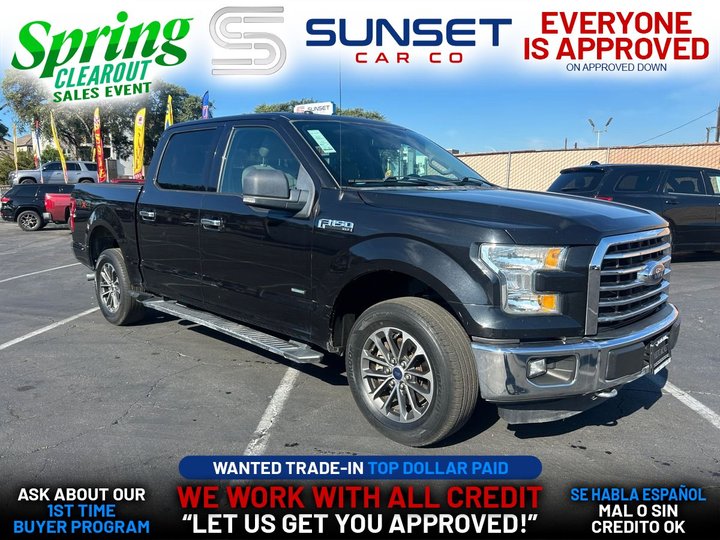 2015 FORD F150 SUPERCREW CAB for sale in SANTA ANA