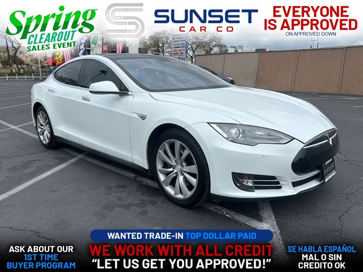 2013 TESLA MODEL S for sale in SANTA ANA