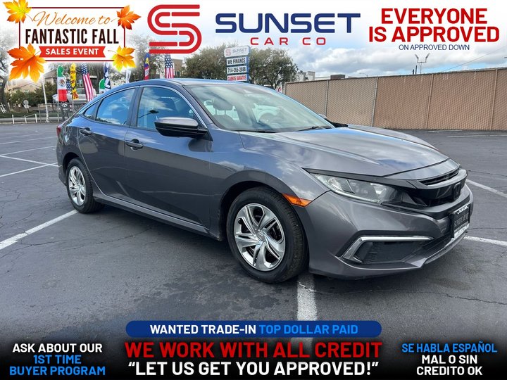 2019 HONDA CIVIC for sale in SANTA ANA