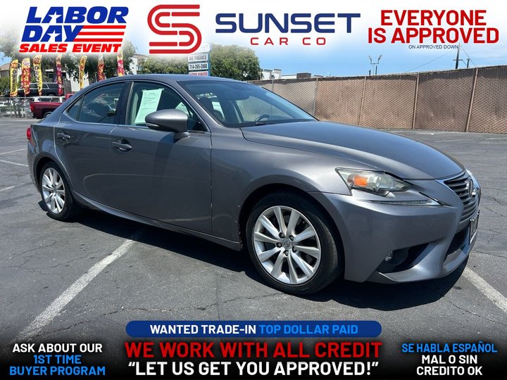2016 LEXUS IS for sale in SANTA ANA