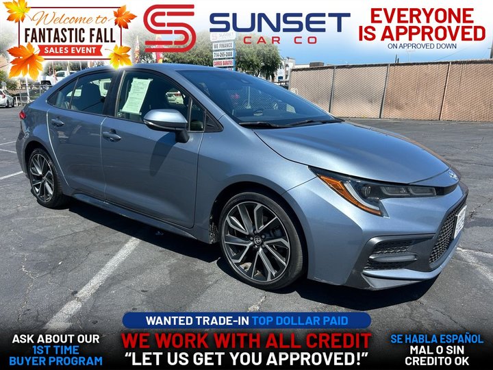 2020 TOYOTA COROLLA for sale in SANTA ANA