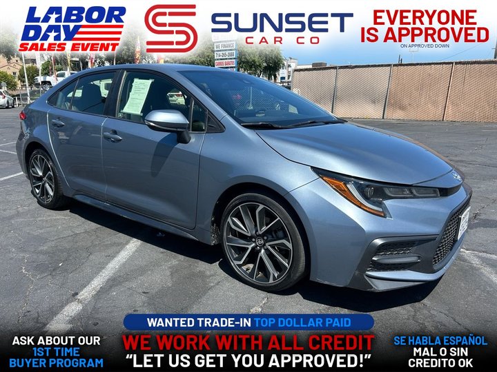 2020 TOYOTA COROLLA for sale in SANTA ANA
