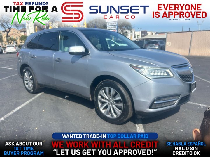 2016 ACURA MDX for sale in SANTA ANA