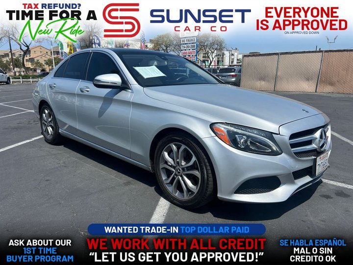 2017 MERCEDES-BENZ C-CLASS for sale in SANTA ANA