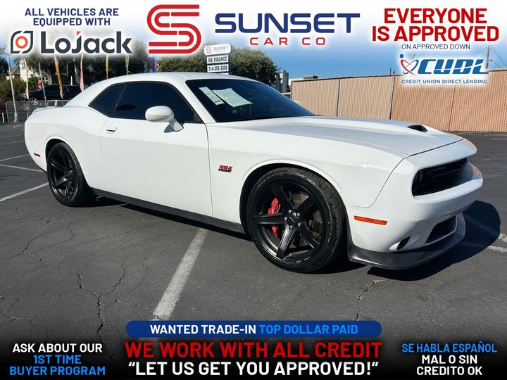 WHITE, 2018 DODGE CHALLENGER Image 