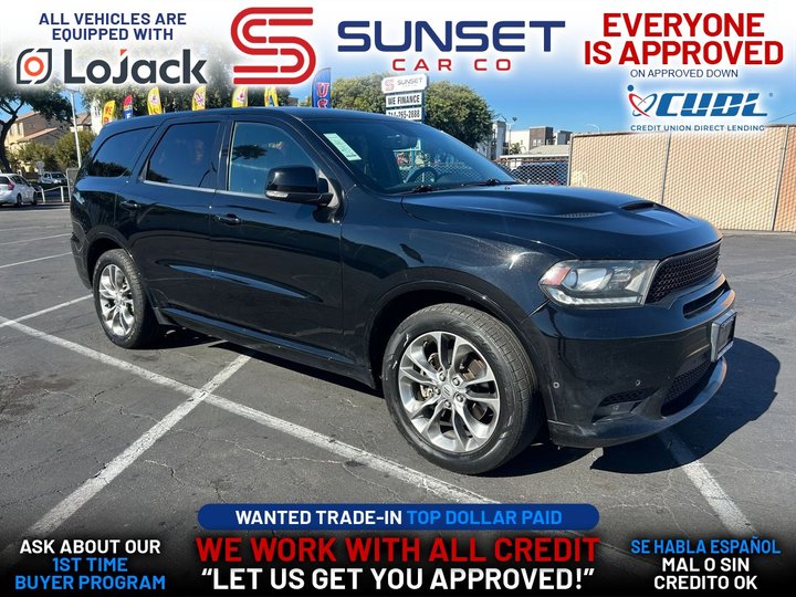 BLACK, 2019 DODGE DURANGO Image 