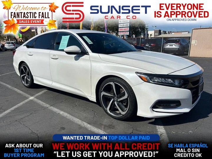 2018 HONDA ACCORD for sale in SANTA ANA