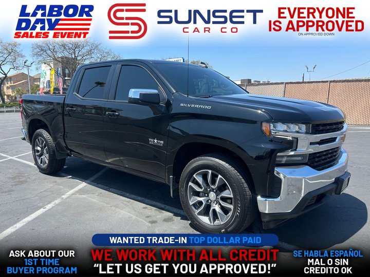2021 CHEVROLET SILVERADO 1500 CREW CAB for sale in SANTA ANA