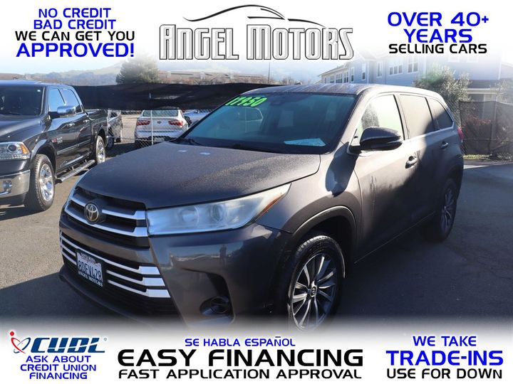 2018 TOYOTA HIGHLANDER for sale in SANTA ROSA