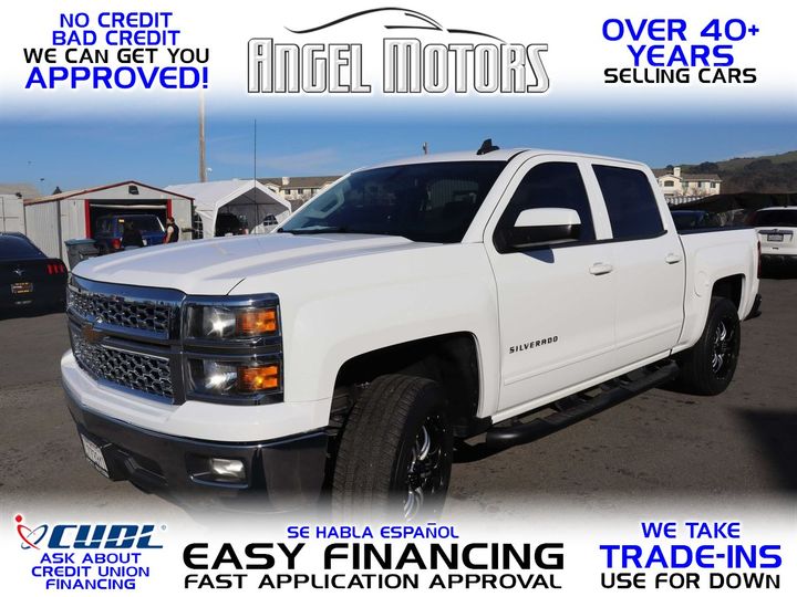 2015 CHEVROLET SILVERADO 1500 CREW CAB for sale in SANTA ROSA