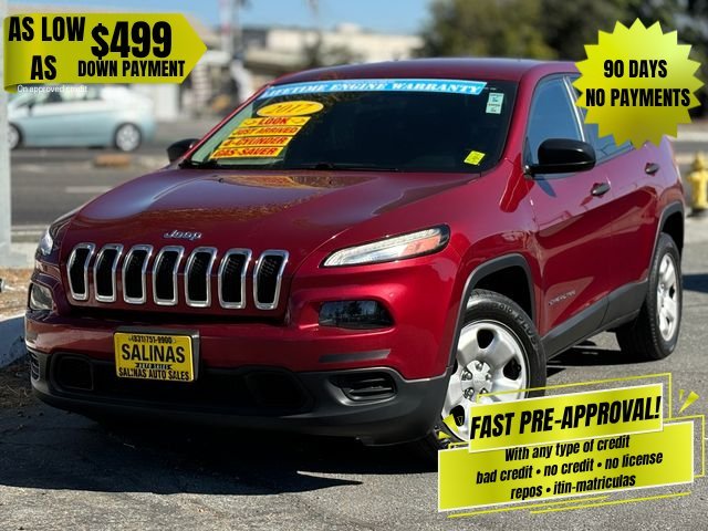 2017 JEEP CHEROKEE SPORT for sale in GILROY