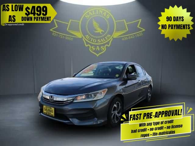 2017 HONDA ACCORD LX for sale in GILROY