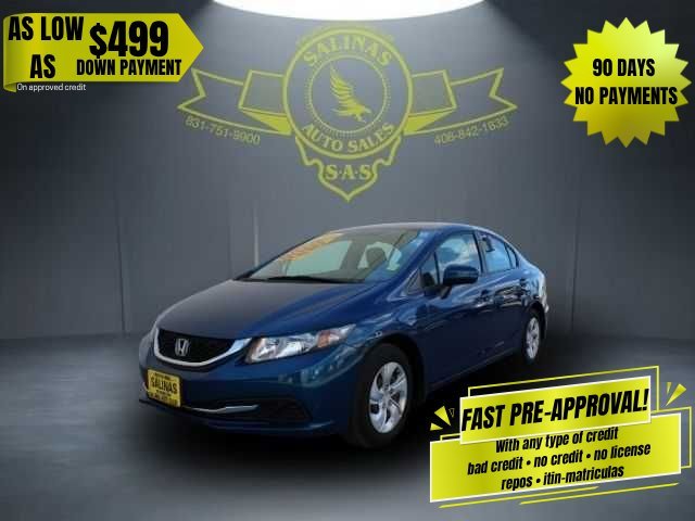 2014 HONDA CIVIC LX for sale in GILROY