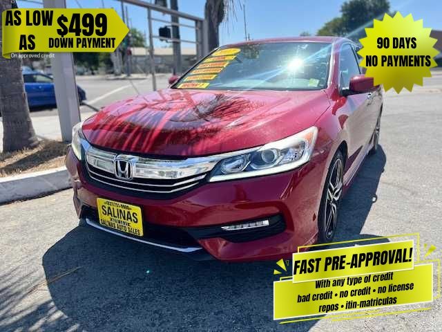 2017 HONDA ACCORD SPORT for sale in GILROY