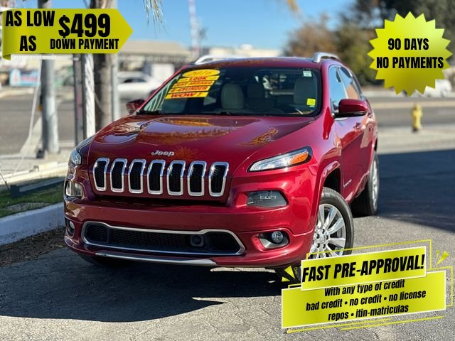 2016 JEEP CHEROKEE OVERLAND for sale in GILROY