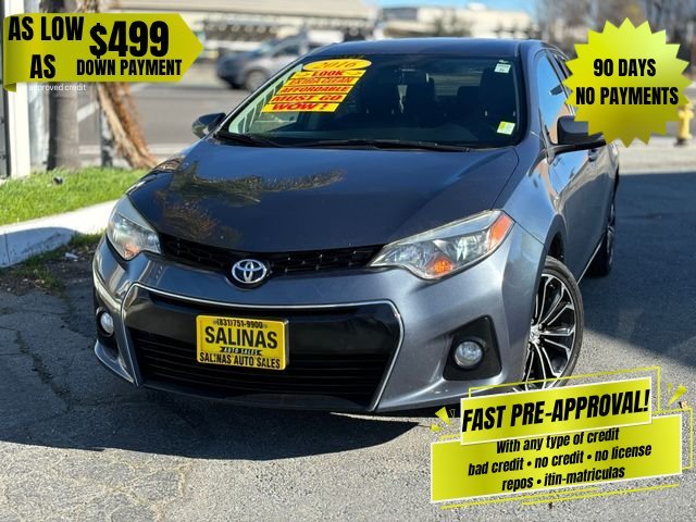 2016 TOYOTA COROLLA S PLUS for sale in GILROY