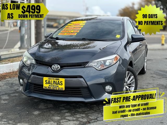 2015 TOYOTA COROLLA for sale in GILROY