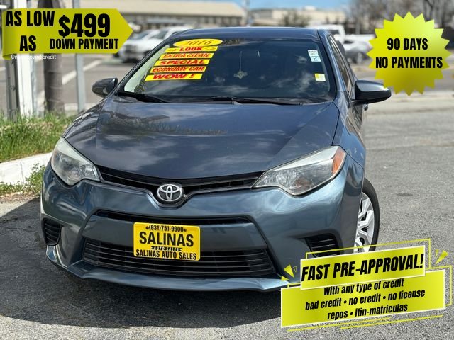 2016 TOYOTA COROLLA LE for sale in GILROY